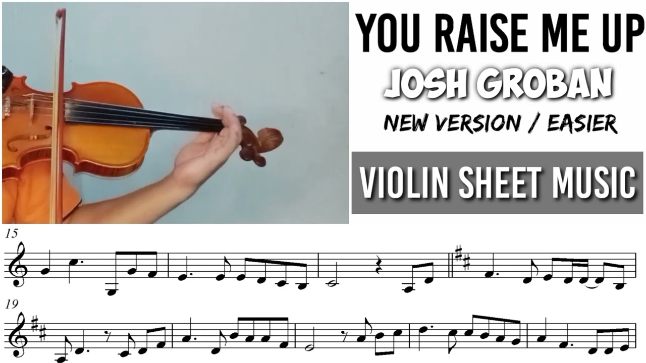Free Sheet || You Raise Me Up - Josh Groban || New Cover || Violin Sheet Music