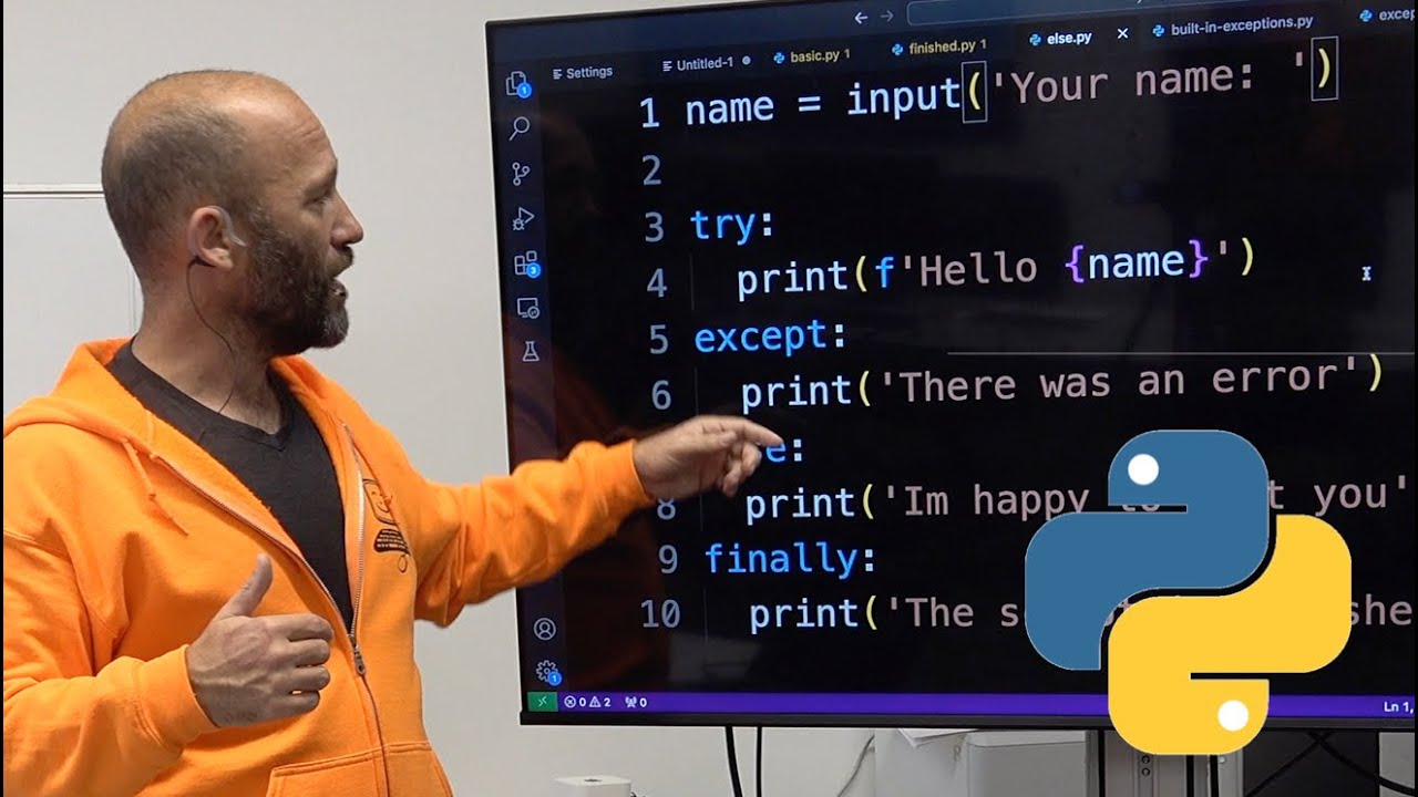 Try Statements in Python (Python Part 12)