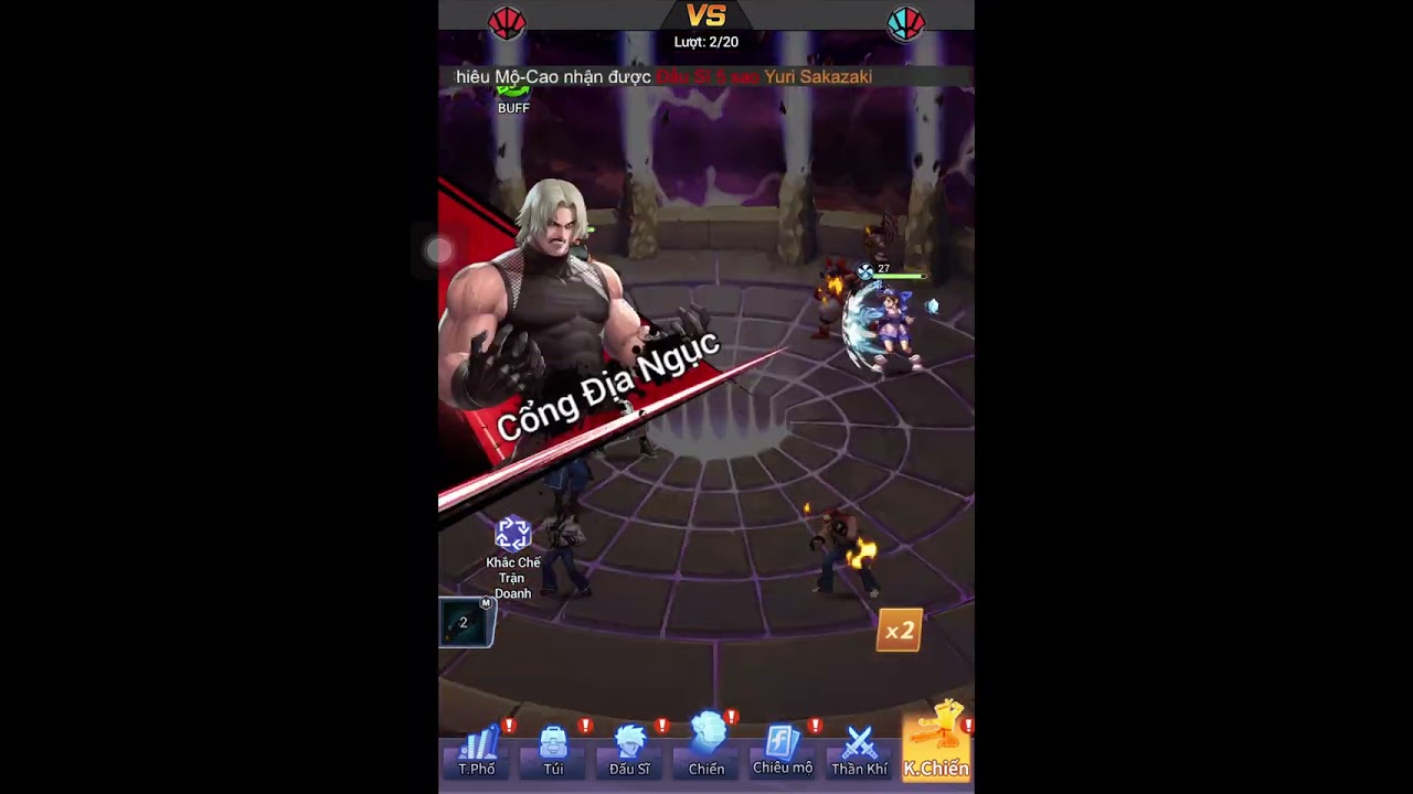 KAZAMA KAZUKI Hội Qu&aacute;n Đấu Sĩ KOF
