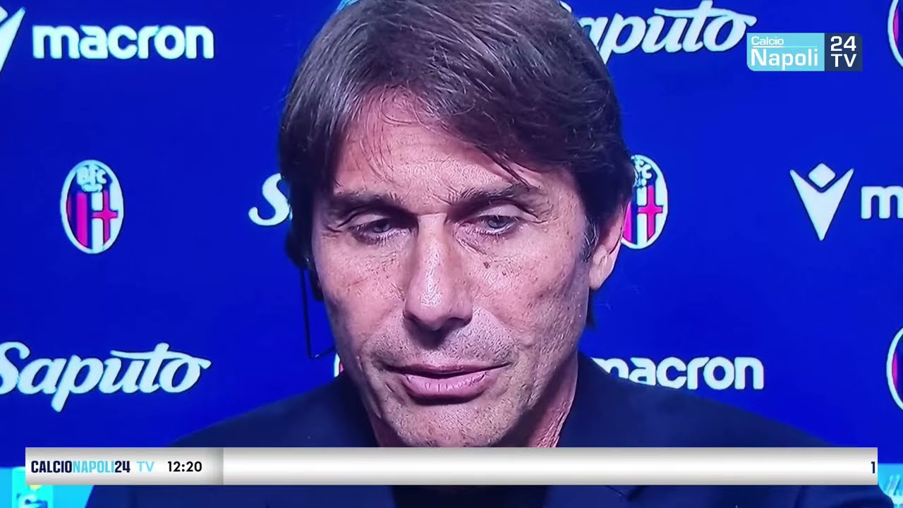 Disastro Napoli, preoccupazione Conte:&nbsp;l&rsquo;analisi🔴 CN24 Live