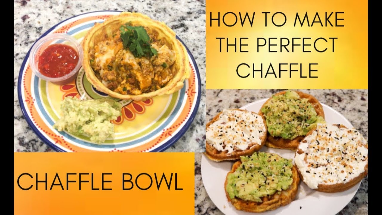 HOW TO MAKE THE PERFECT CHAFFLE, CHAFFLE BOWL AND PAFFLE