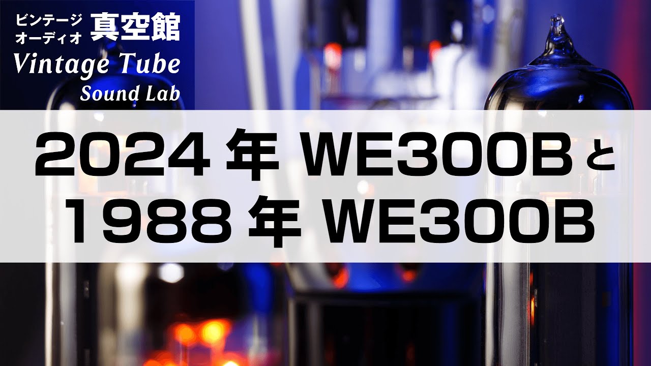 ★2024年 WE300Bと1988年 WE300Bの紹介★Vol.009