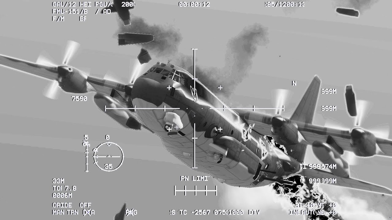 Super Deadly AC-130U in Action - Gunship | Milsim Gameplay - Massacre by AC-130 #14 | ARMA 3