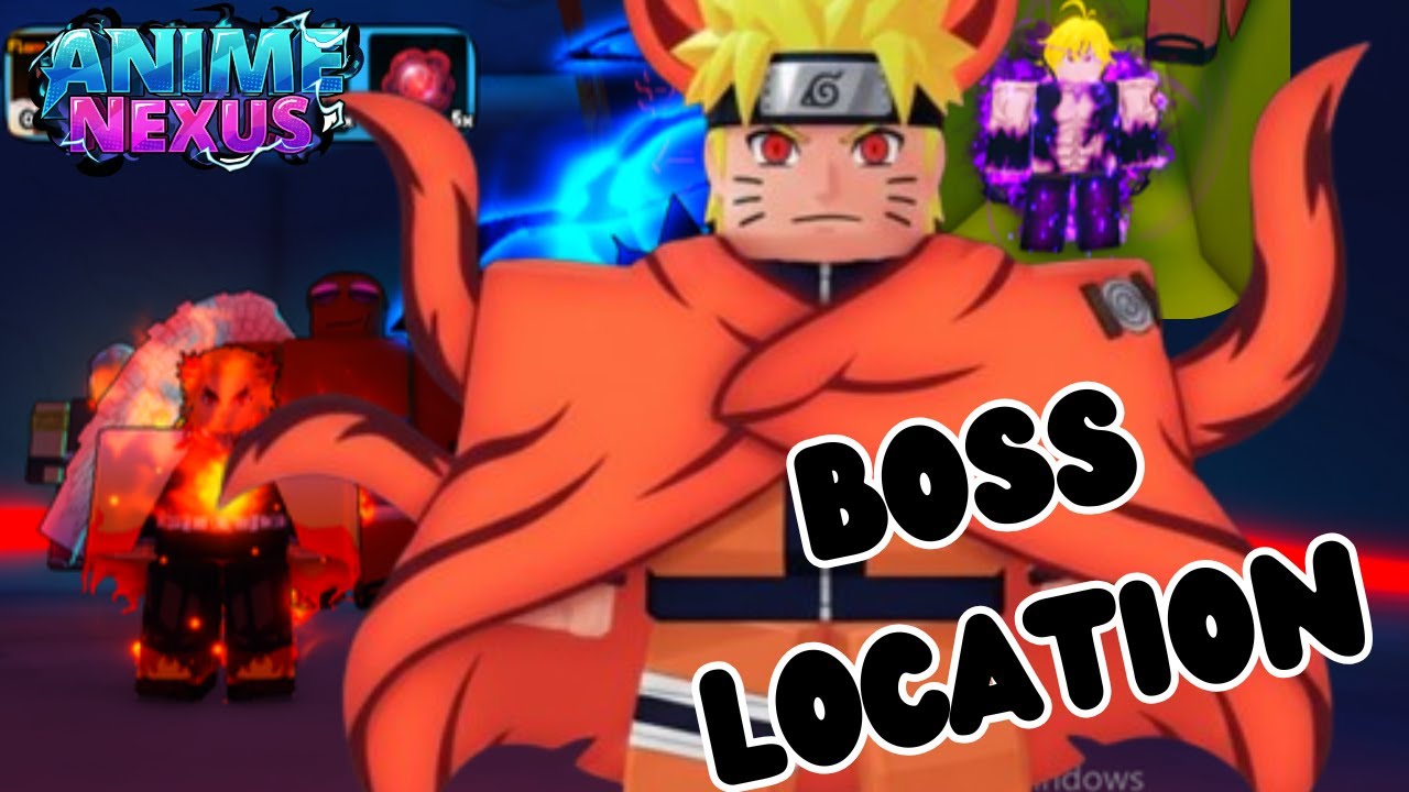 (AVATAR) ALL BOSS LOCATION ANIME NEXUS COMO PEGAR AVATA #ROBLOX