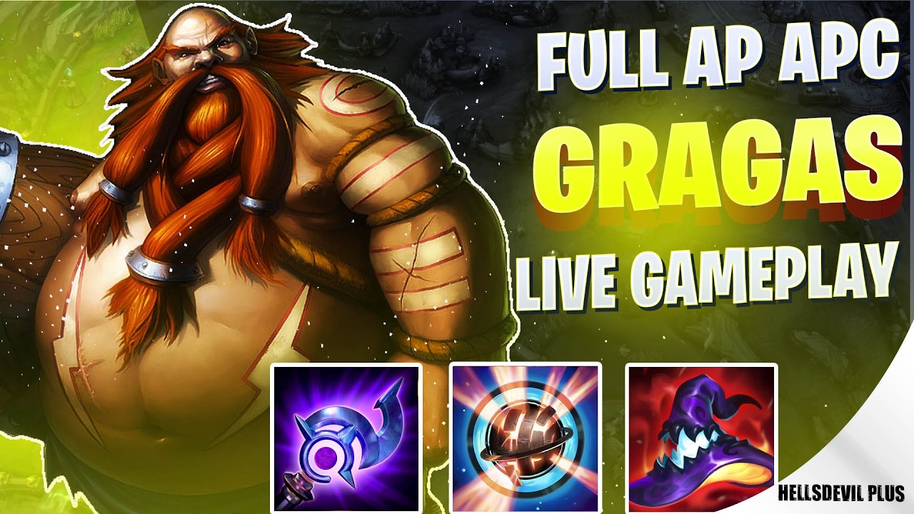 Бронебойный БТР Gragas наносит огромный урон! - Геймплей Wild Rift HellsDevil Plus