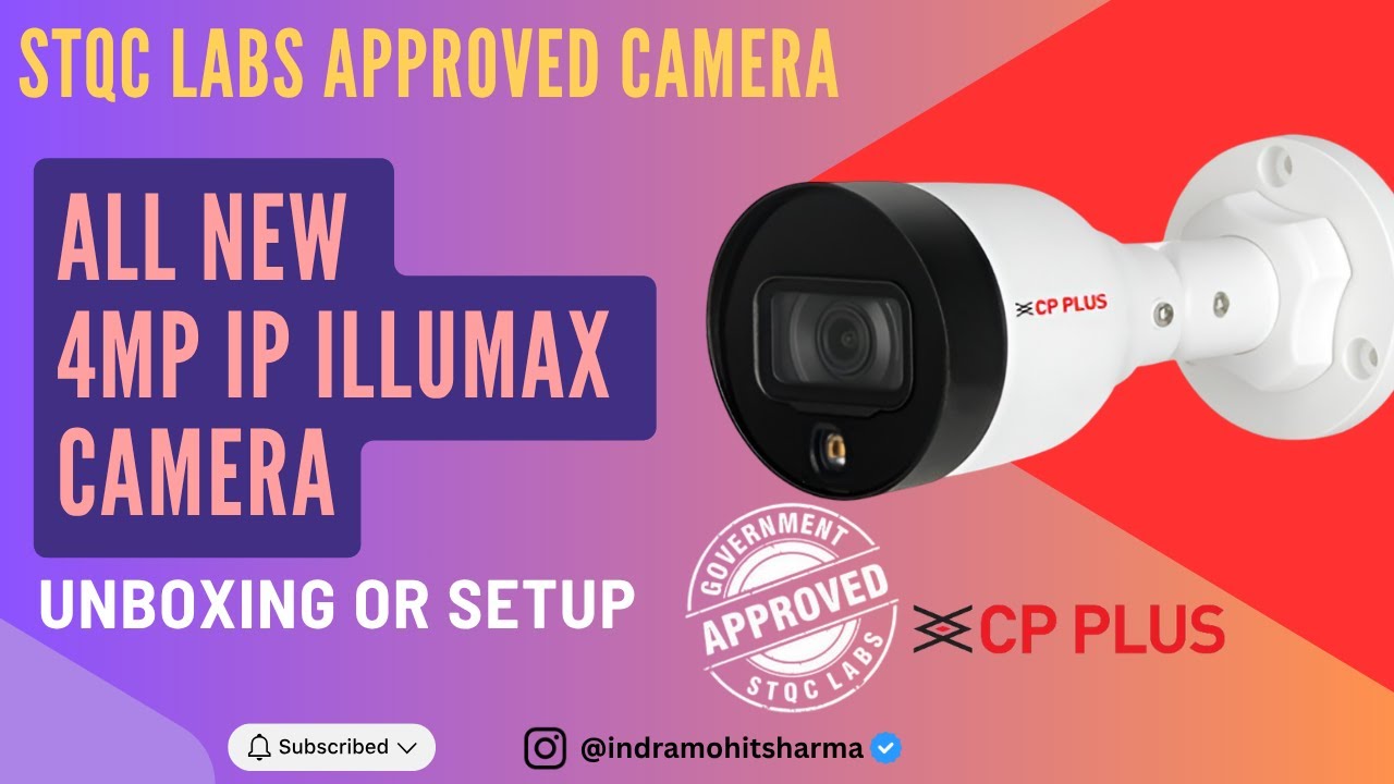 HOW TO SETUP CP PLUS STQC [CTC] 4MP ILLUMAX IP CAMERA | | FULL TUTORIAL || SETUP OR UNBOXING