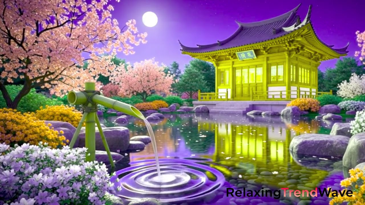 🍃 Healing Natural Music with Flowing Water Sounds – Calm Focus & Stress Relief