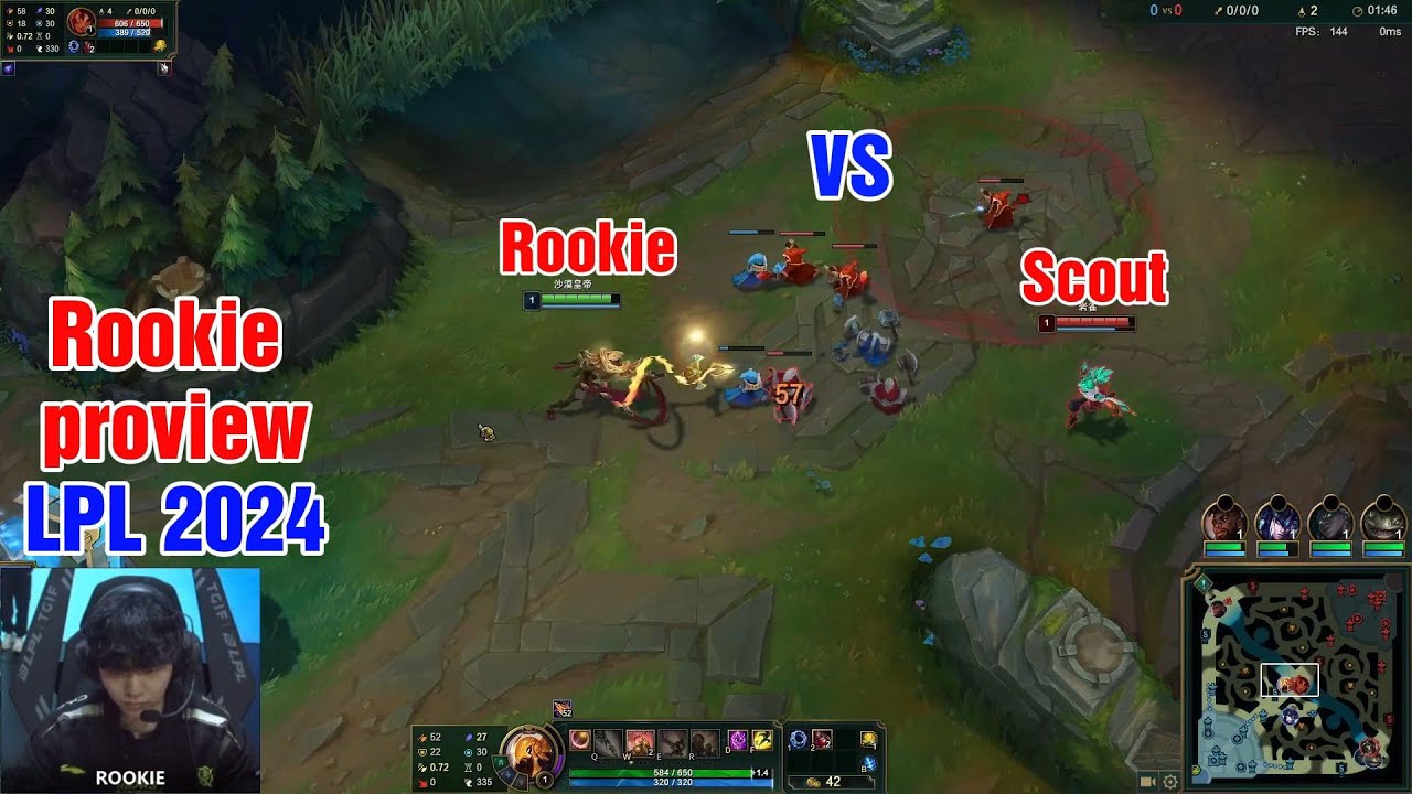 Rookie proview 2024/02/25 azir hwei LPL spring | Rookie第一视角