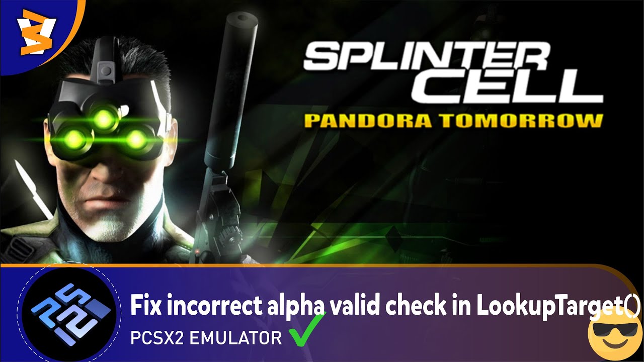 PCSX2 QT-64bit 1.7.5200 - Tom Clancy's Splinter Cell: Pandora Tomorrow (Vulkan/Reshade)