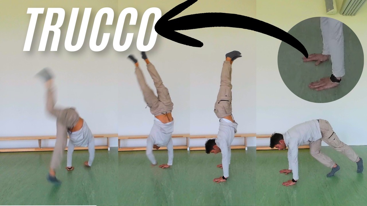 4 step per cadere da verticale senza farsi male!