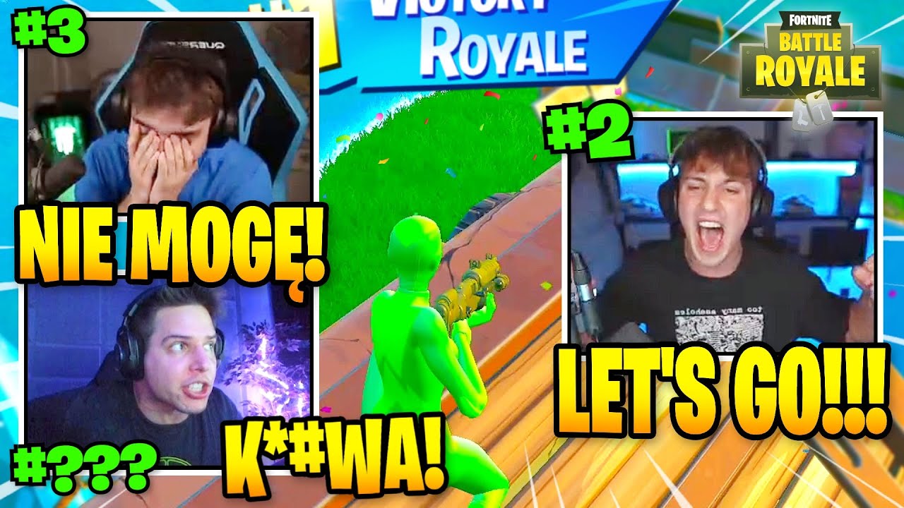 🏆 NAJLEPSZE MOMENTY WIELKIEJ BITWY STREAMERÓW 2.0 W OG FORTNITE! ~ KULARZ SZOTY