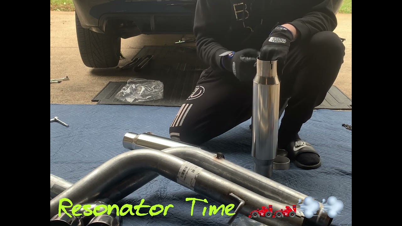 Watch the Full install of SLP Loudmouth Exaust of 2014 Charger Rt