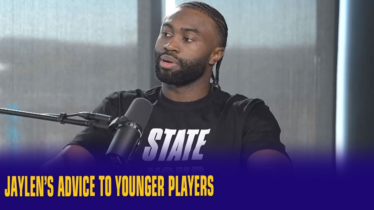 Jaylen Brown's advice to younger NBA players