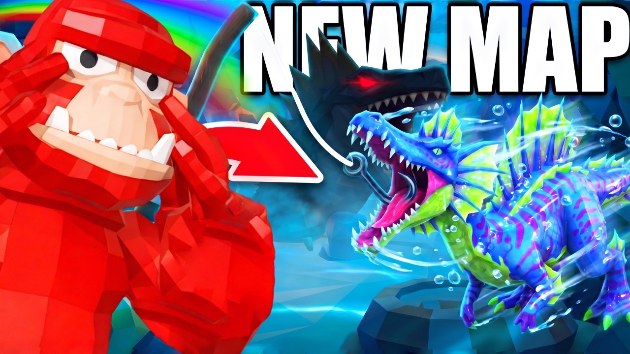 NEW SPINOSUGUS + NEW WATER MAP In UG VR!