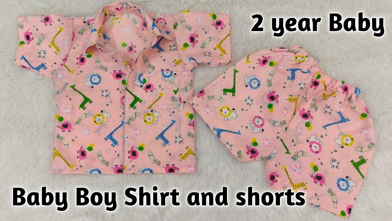Baby boy shirt and shorts cutting and stitching | 2 Year Baby Shirts and Shorts| Silai Time