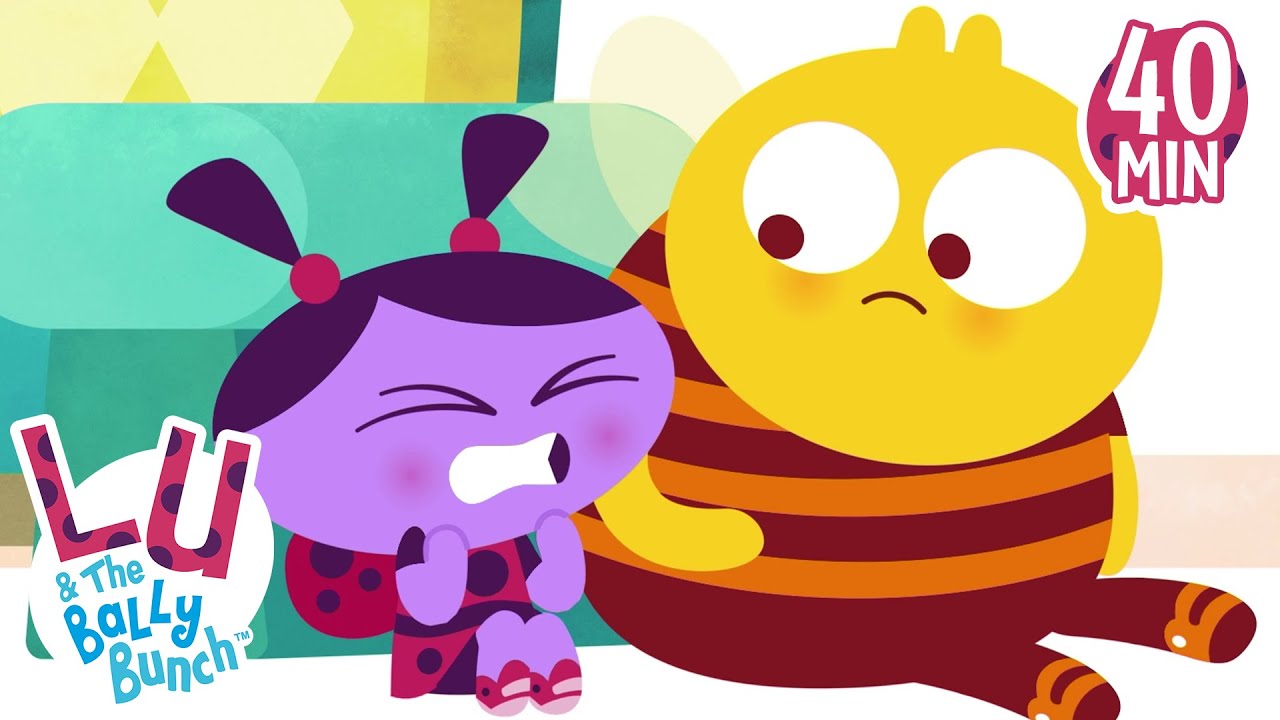 Emotional Rollercoaster | Learning Feelings and Emotions | Lu & The Bally Bunch | 9 Story Kids