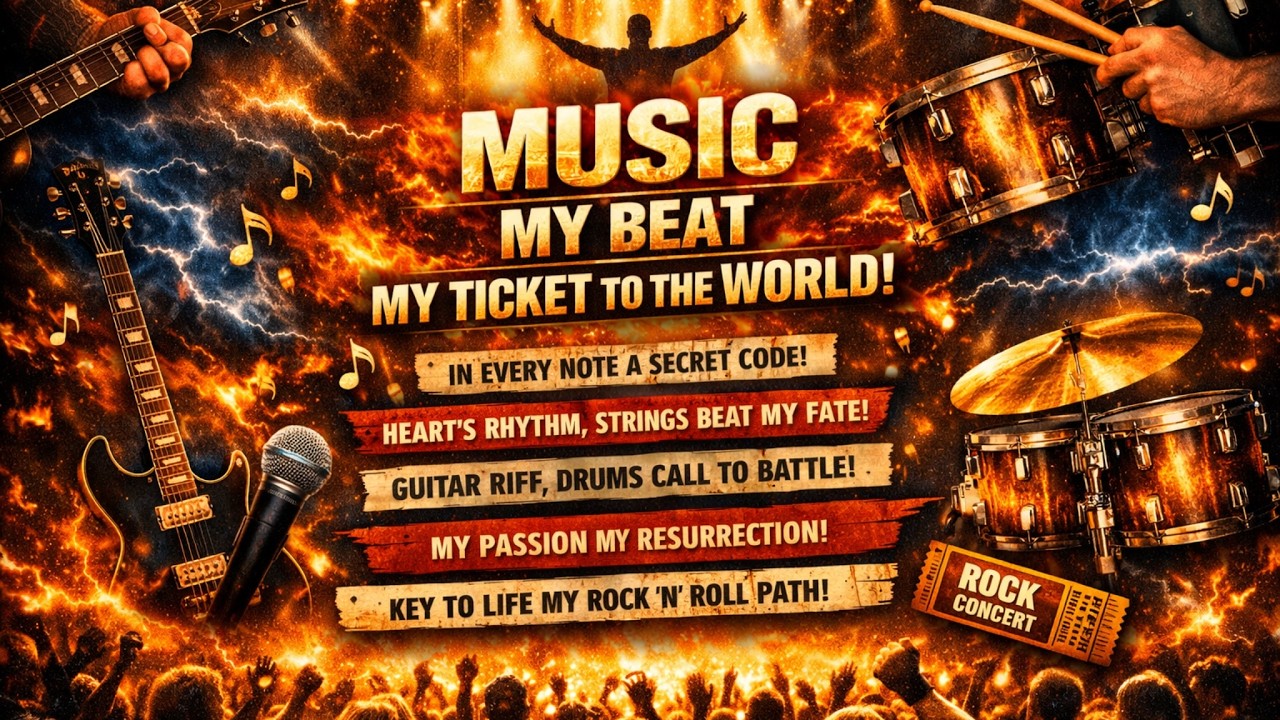 Music is my ticket
