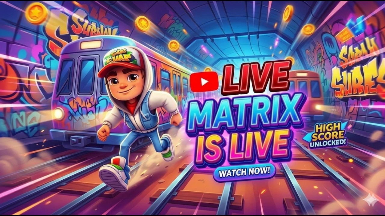 SUBWAY SURFERS LIVE 🔴 SURVIVING AT MAX SPEED UNTIL I FAIL🔥 [PART 22]