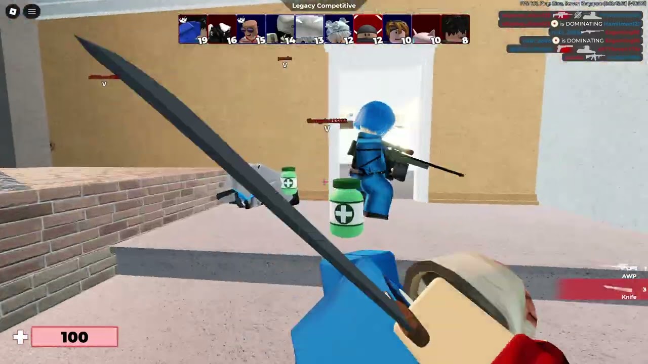 Roblox Arsenal and Phantom Forces.