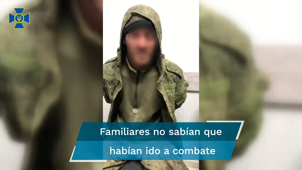 Ucrania difunde videos de soldados rusos capturados