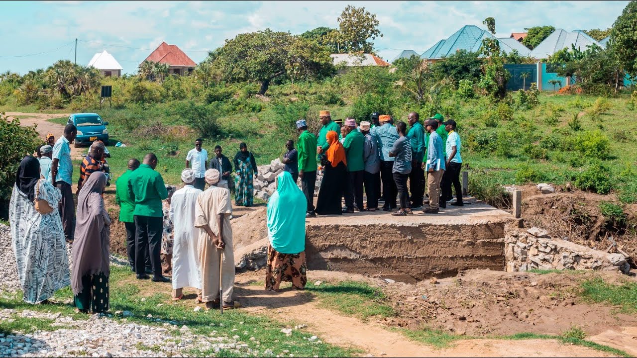 #LIVE:UJENZI wa DARAJA la MASIWANI 