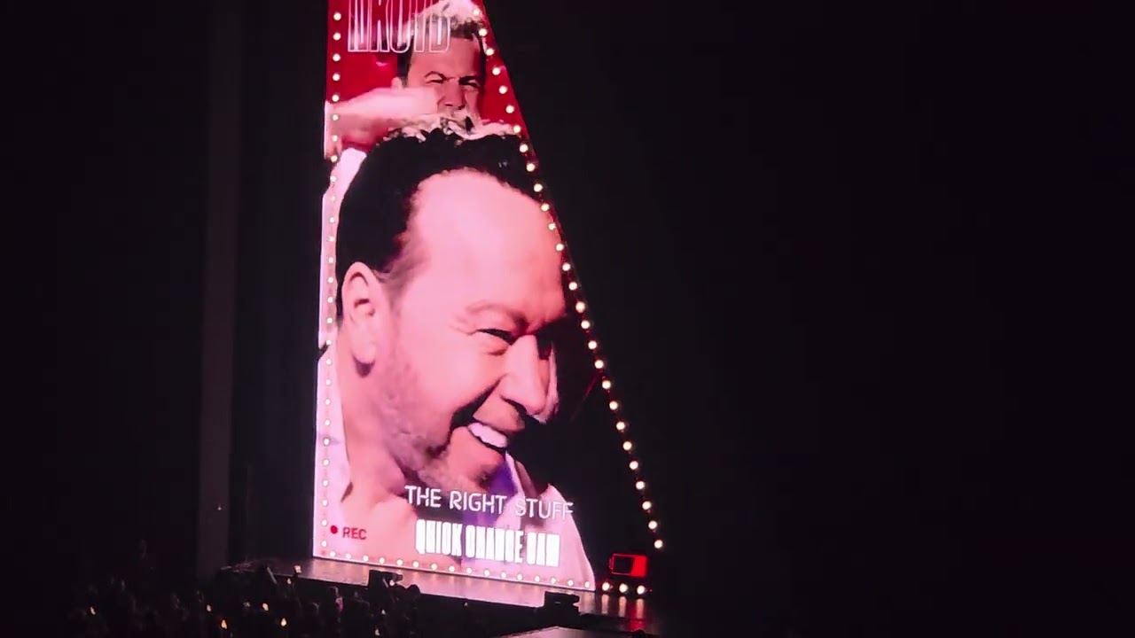 NKOTB Right Stuff Las Vegas Residency 2/20/26 Quick Change Cam