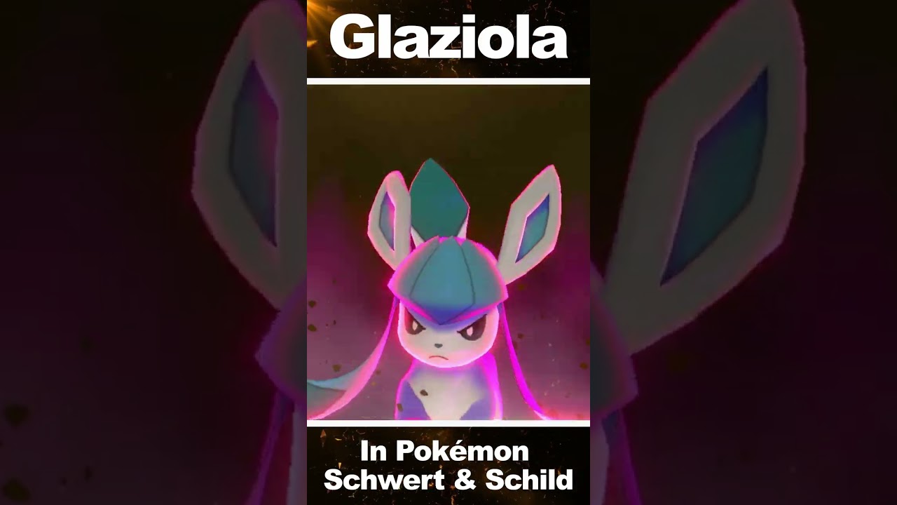 Glaziola - In Pok&eacute;mon Schwert & Schild #shorts