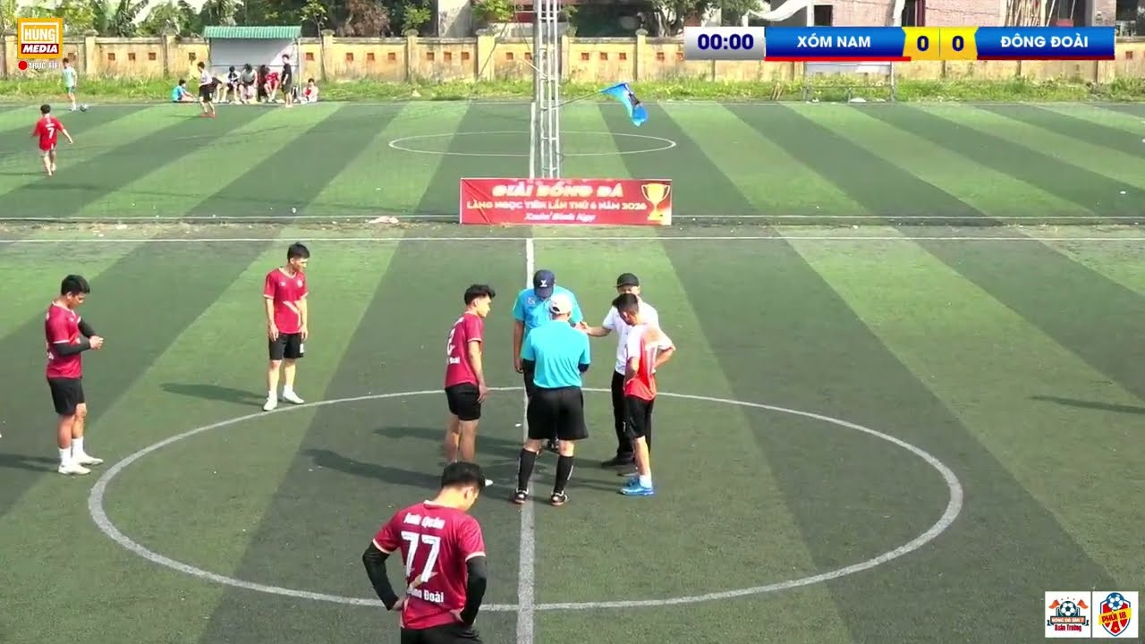 [ FULL ]  XÓM NAM - ĐÔNG ĐOÀI | GIẢI BÓNG ĐÁ LÀNG NGỌC TIÊN LẦN THỨ 6 NĂM 2026 | Bóng Đá Phủi TV