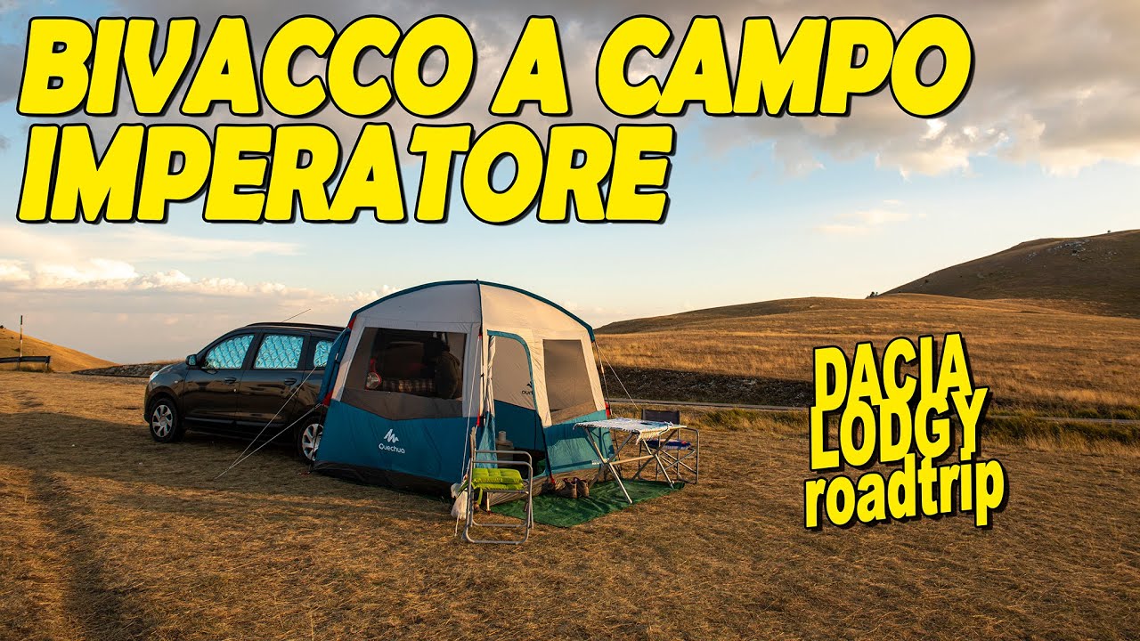 Bivacco notturno in macchina a Campo Imperatore | Il piccolo Tibet | Dacia Lodgy (Tickets for Life)