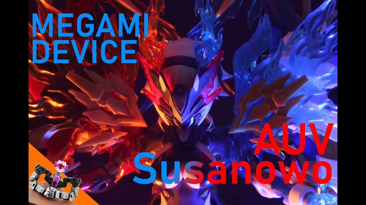 Stop-motion Model Review 023 - Megami Device: AUV Susanowo
