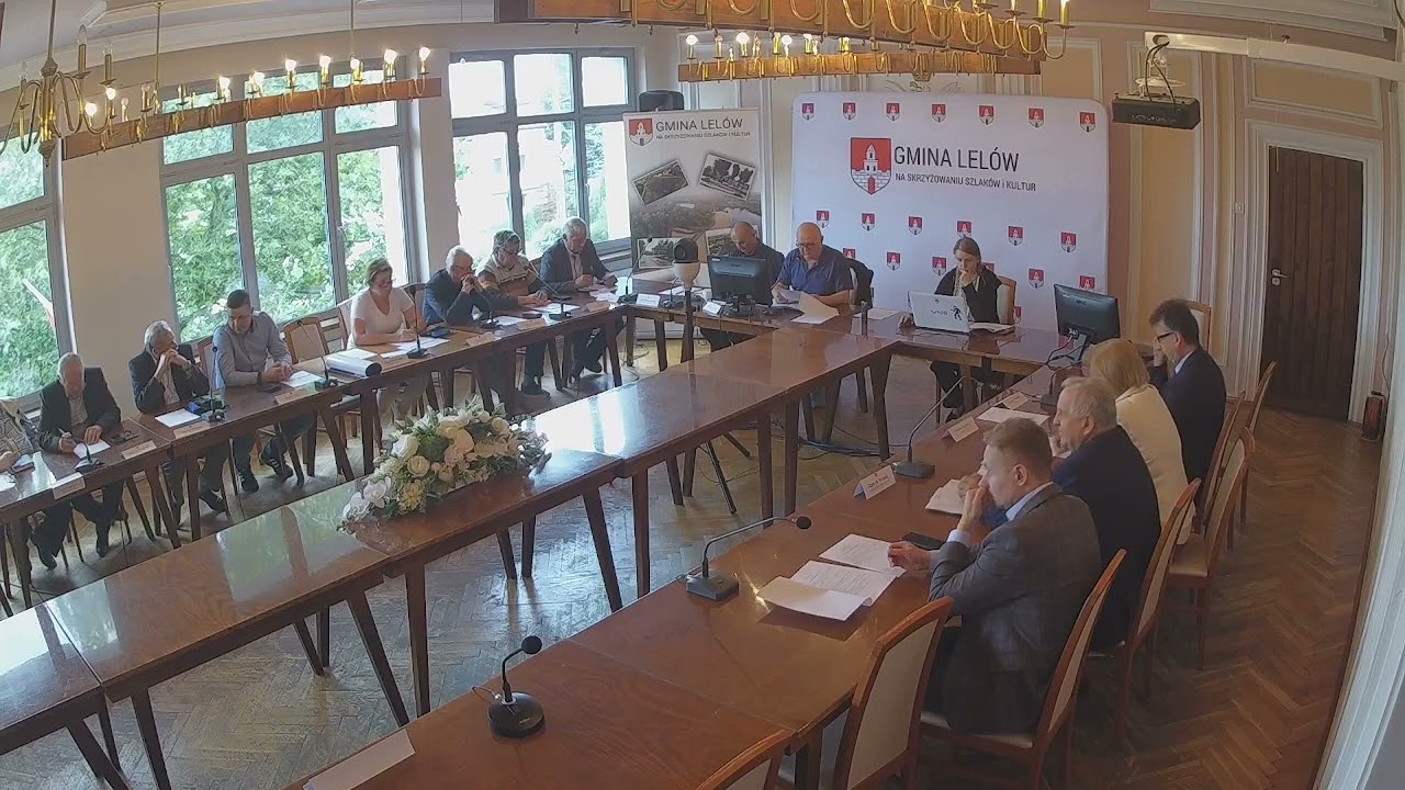 LXIV nadzwyczajna sesja Rady Gminy Lelów 2023 08 08 13 08 11
