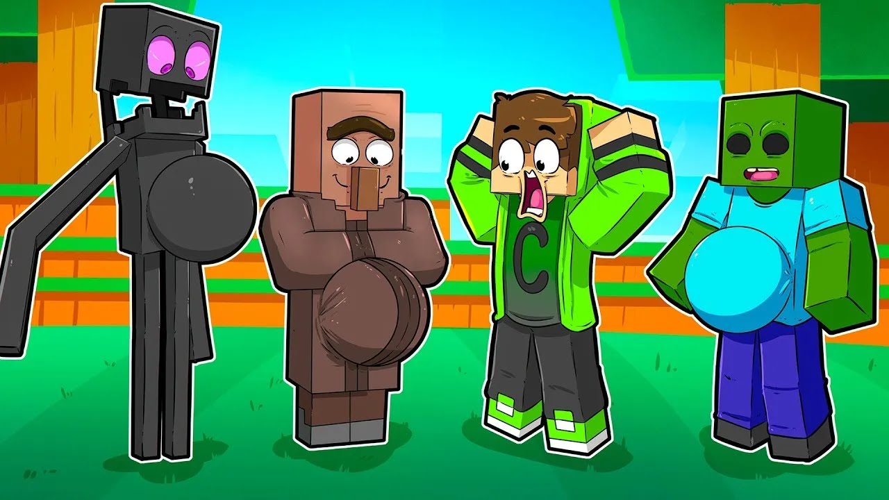 ¡Los MOBS QUEDARON EMBARAZADOS en Minecraft!