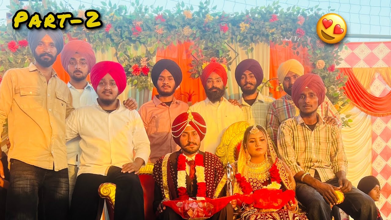 Baraat, Dance Te Fun 🤩 | Punjabi Wedding Vlog Part-2 | GURNEK VLOGS