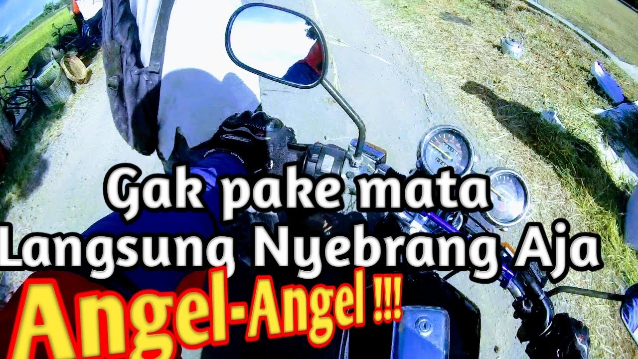 Hampir NABRAK bareng RX 100 | MBAH BUYUTNYA RX-KING part 2
