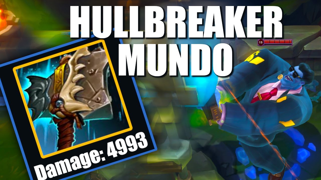 Hullbreaker Mundo Deletes Turrets | The Unstoppable Split Push