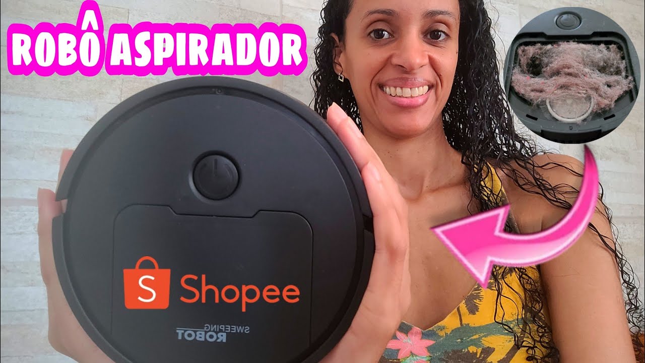 ROBÔ ASPIRADOR DA SHOPEE #2 |  Você Precisa De Um Robô Aspirador | robô varredor de pó