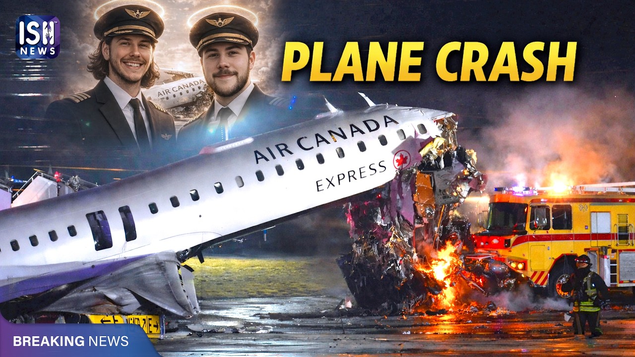 Plane Crashes into Firetruck At New York Airport: Both Pilots Dead, 40 Injured | ISH News