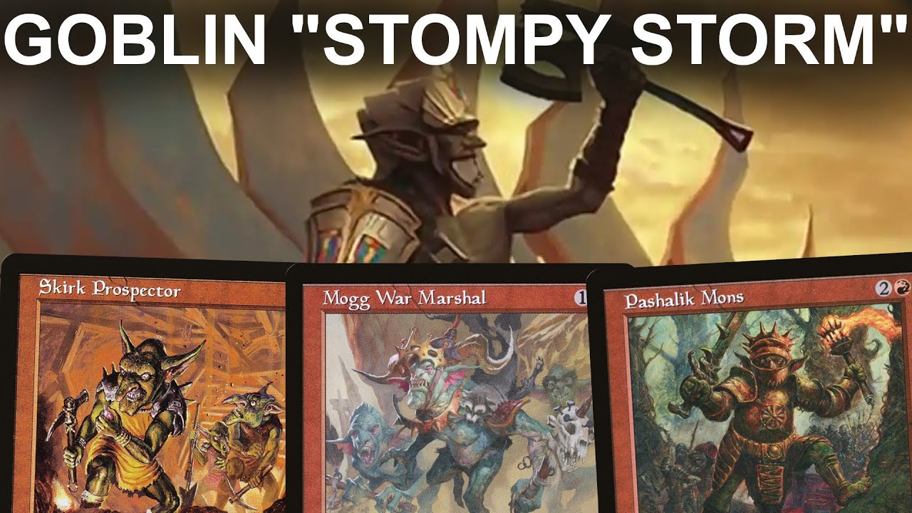 STOMP AND STORM! Legacy Goblin 