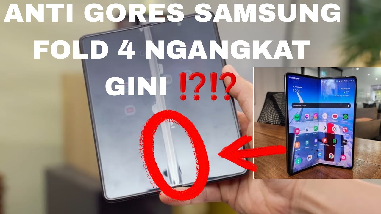 ANTI GORES SAMSUNG FOLD 4 NGANGKAT ‼️KOK BISA SICH ⁉️Please Like,Subscribe 🙏#samsung #fold4 #galaxy