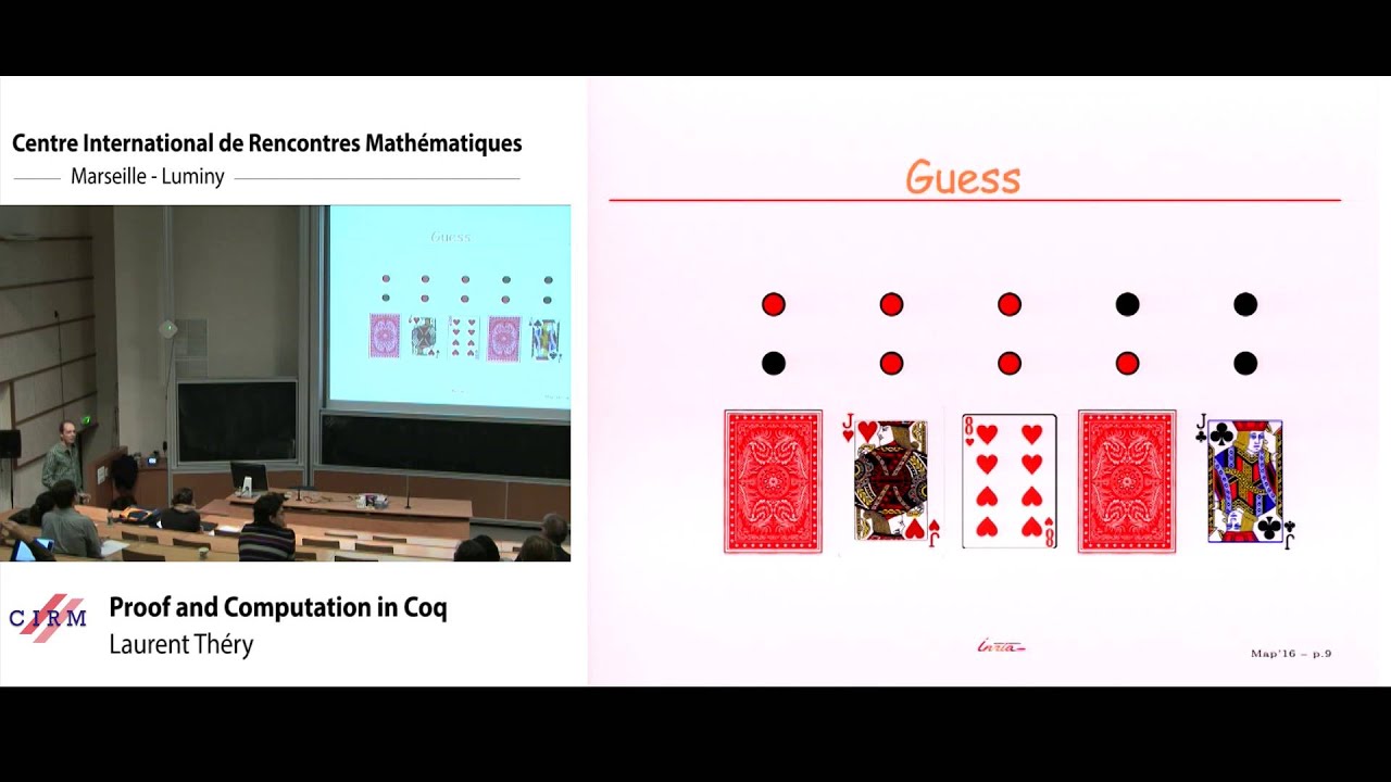 Laurent Théry : Proof and computation in Coq