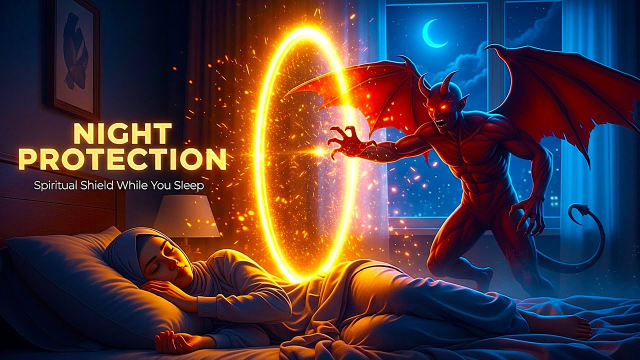 ✅Ultimate Ruqyah Protection – Sleep Safely, Block Evil Every Night, Dua for sleeping and protection