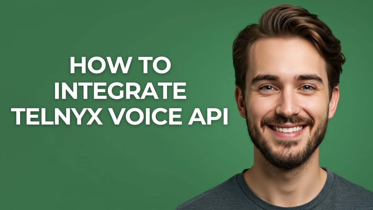 How to Integrate Telnyx Voice Api - GUIDE!