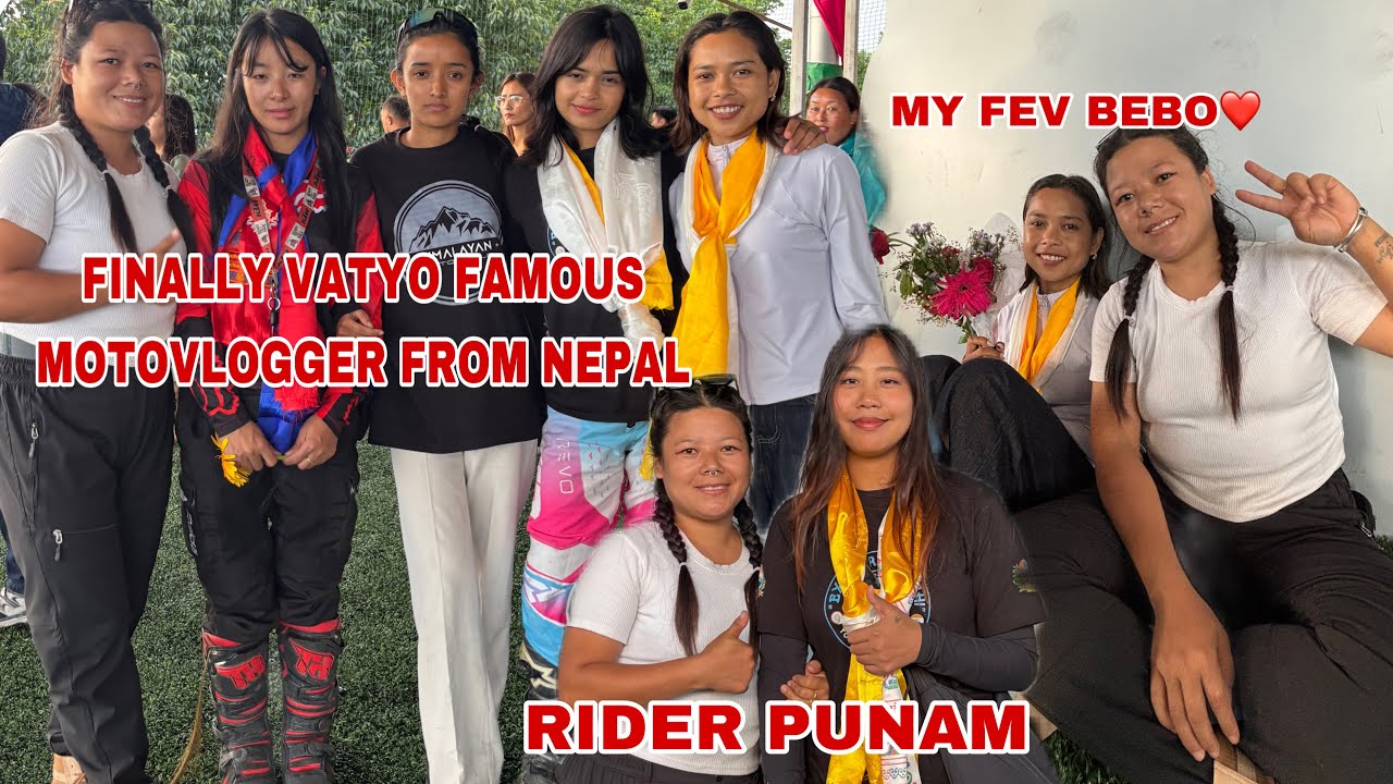  Vatyo Famous lady rider MOTOVLOGGER 🇳🇵nepal  Assam @SURAKSHYAKCOFFICIAL @BEBO2002. @riderpunam 