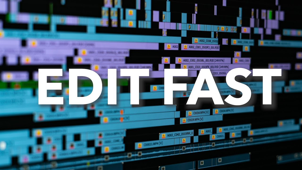 Edit MUSIC VIDEOS Really FAST!