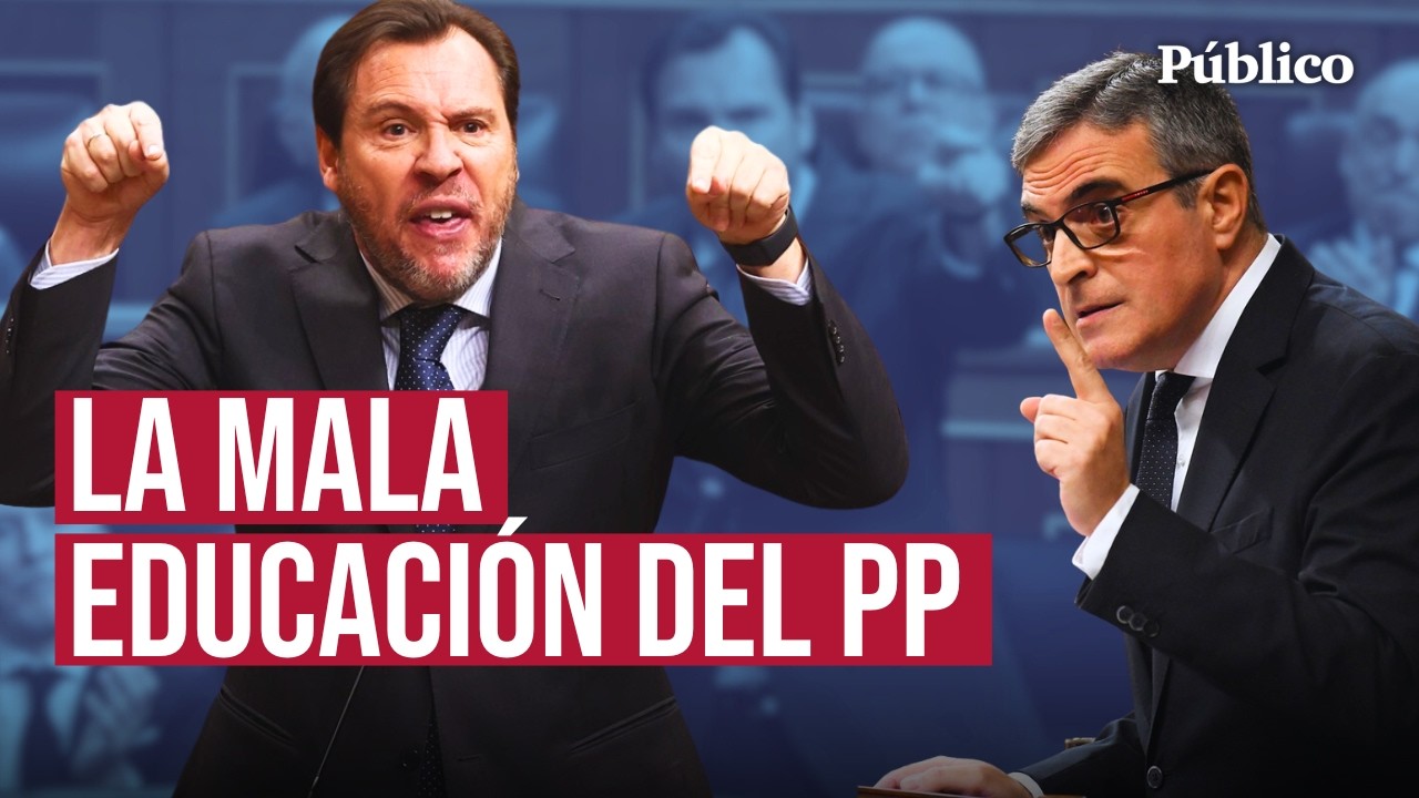 Óscar Puente explota contra el PP más irrespetuoso: 