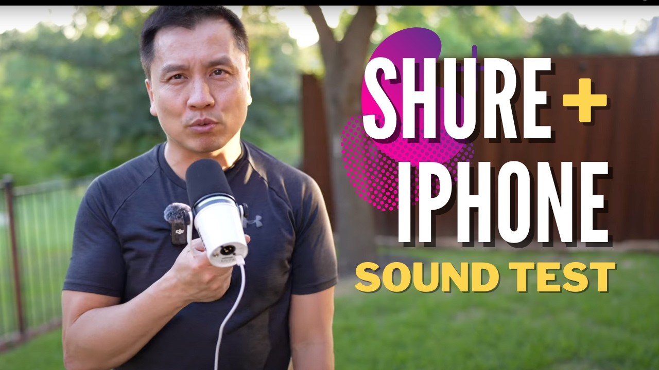 НОВЕЙШИЕ НОВИНКИ для пользователей iPhone — внешний звуковой тест Shure MV7+: почувствуйте разницу!