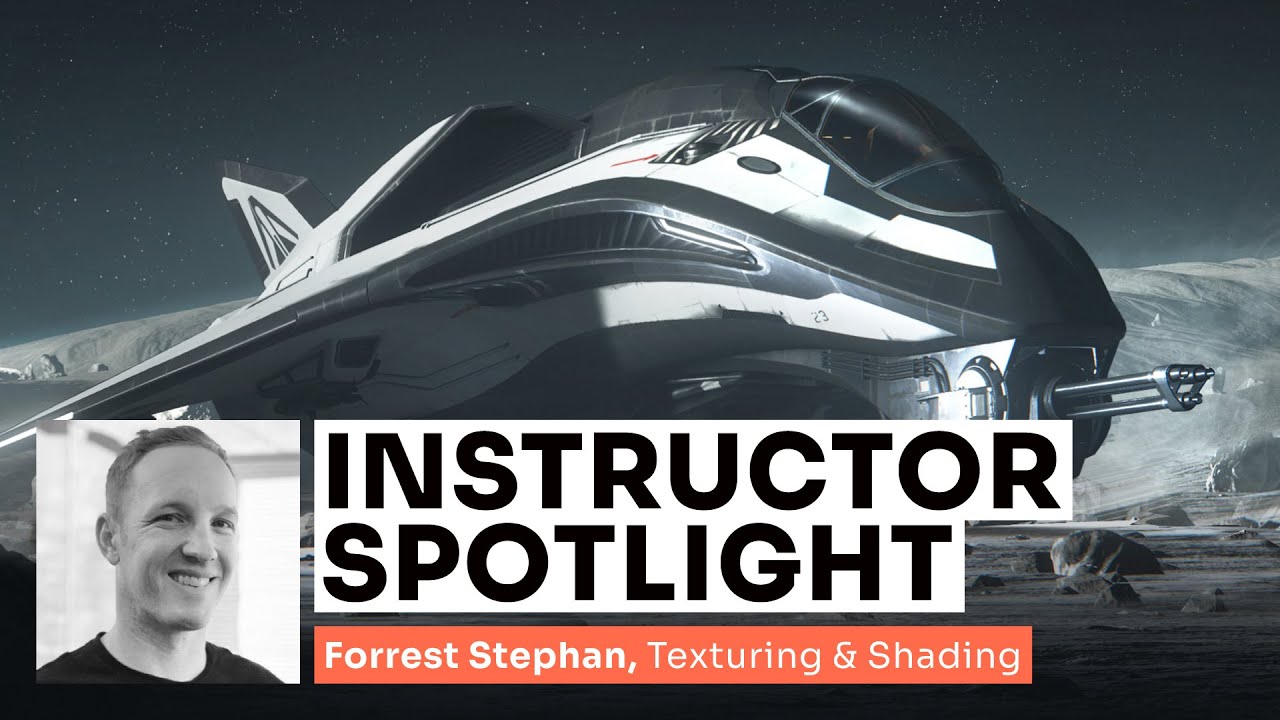Instructor Spotlight: Forrest Stephan, Texturing and Shading