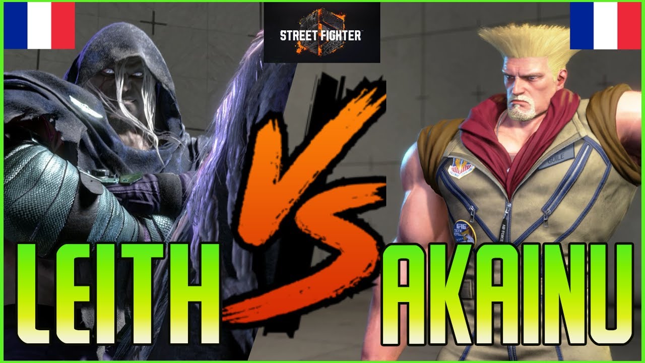 🔥SF6🔥LEITH (BISON) VS AKAINU (GUILE)🔥STREET FIGHTER 6 HIGH LEVEL REPLAY🔥