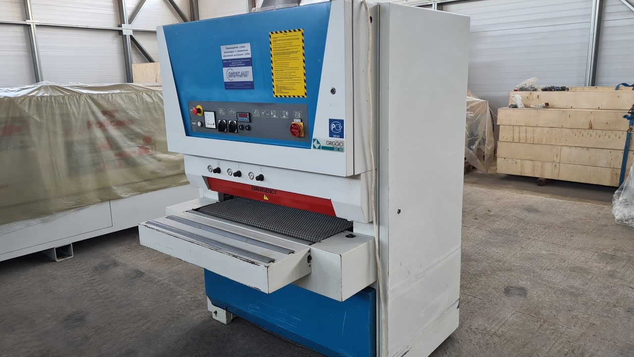 Калибровально шлифовальный станок Griggio GC/95 2RRT
