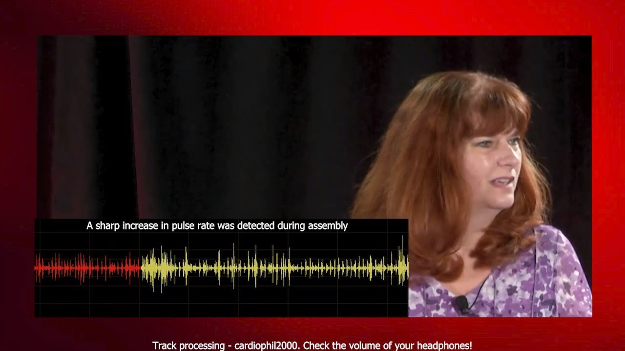 An episode of tachycardia in an older woman picked up by a microphone